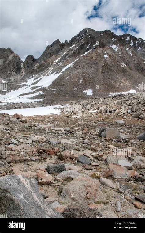 The Bishop Pass Trail In The Eastern Sierra Of California Takes Hikers