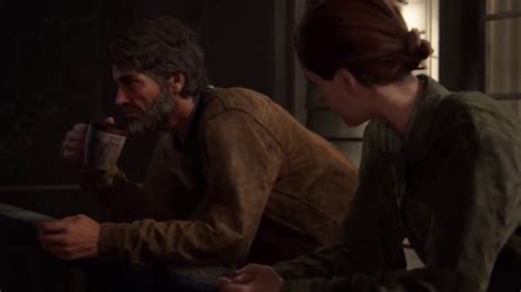 The Last Of Us 2 Ellie And Joel Last Flashback Youtube