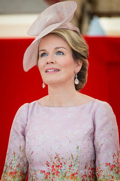 Queen Mathilde Of Belgium Prince Gabriel Of Belgium And Princess