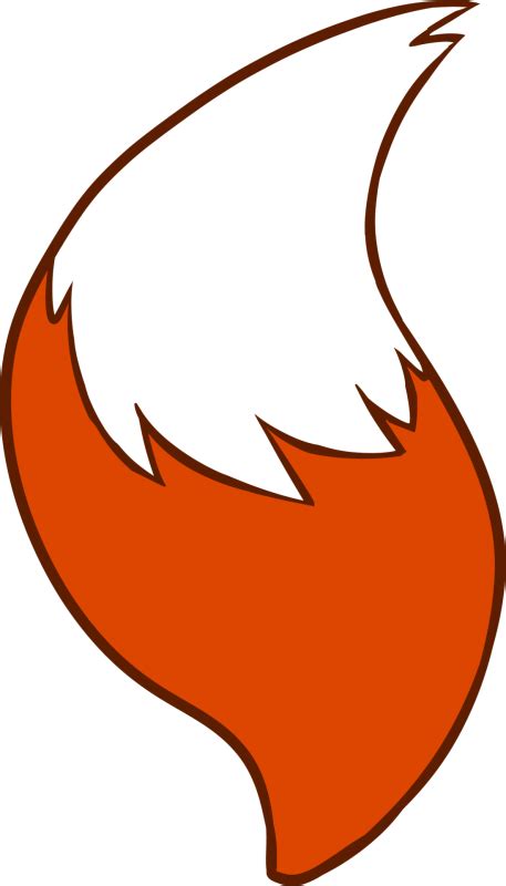 Fox Cartoon Clipart Fox Tail Clipart Png Download Full Size