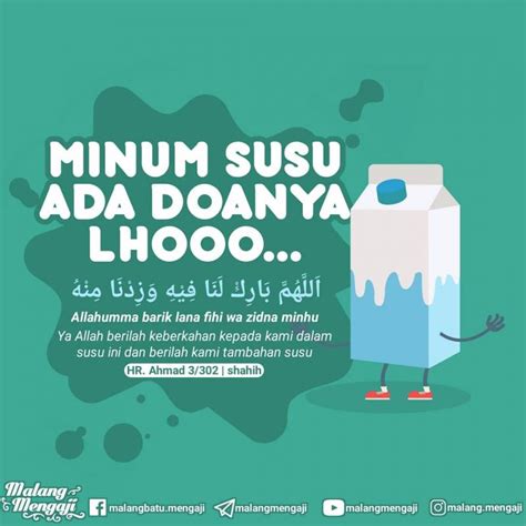 Waktu terbaik minum susu adalah pada saat sarapan pagi dan minum susu juga diperlukan sebelum tidur. SUNNAH-SUNNAH MINUM SUSU - Nasihat Sahabat