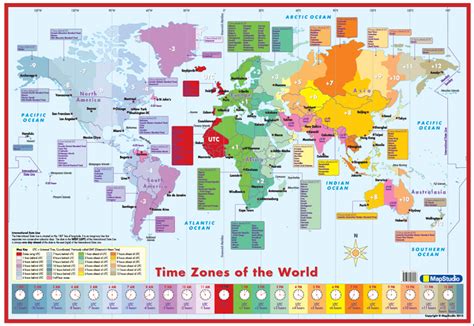 Printable World Time Zone Maps Printingwas