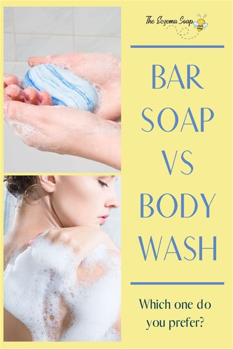 Bar Soap Vs Body Wash The Eczema Soap Eczema Soap Body Wash