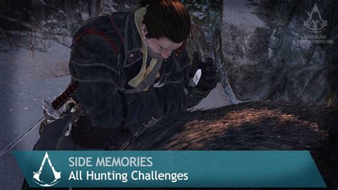 Assassin S Creed Rogue Side Memories All Hunting Challenges