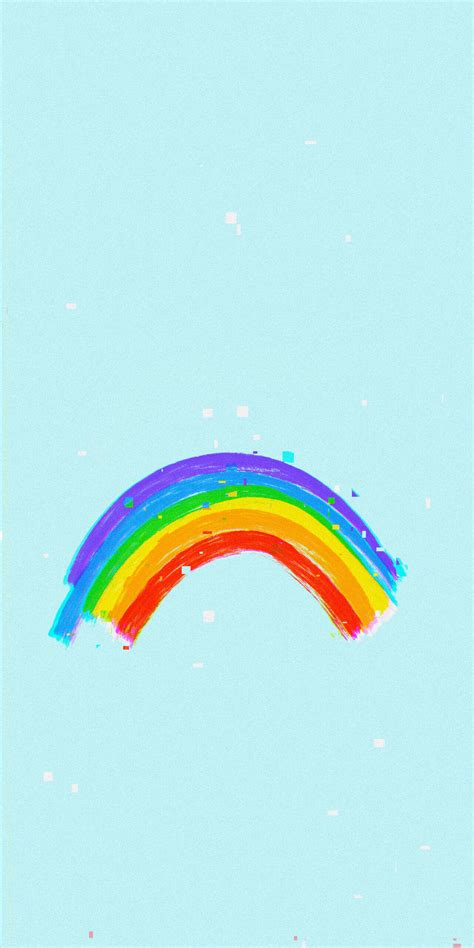 🌈 Rainbow Blue Wallpapers Cool Phone Wallpapers Wallpapers Clan