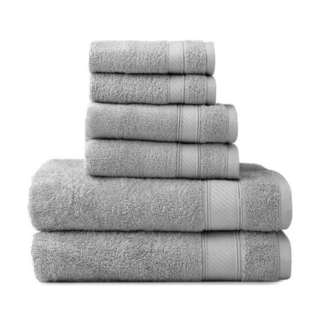 Transform your bathroom by adding a touch of luxury with our premium quality, silky soft and highly absorbent towels. Wamsutta® 6-Piece Hygro® Duet Bath Towel Set | Bed Bath ...