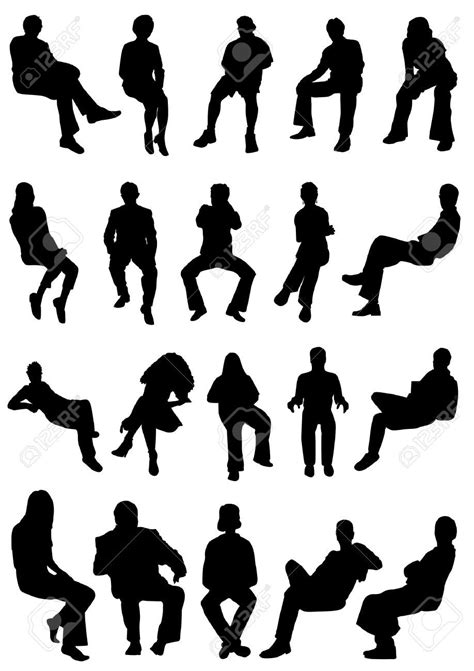 Pin By Kaijie Sun On Vector Silhouette People Person Silhouette