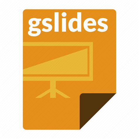 File Format Gslides Presentation Icon Download On Iconfinder