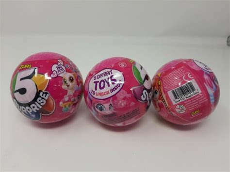 3 Zuru 5 Surprise Original Brand Ball Pink Edition For Sale Online Ebay