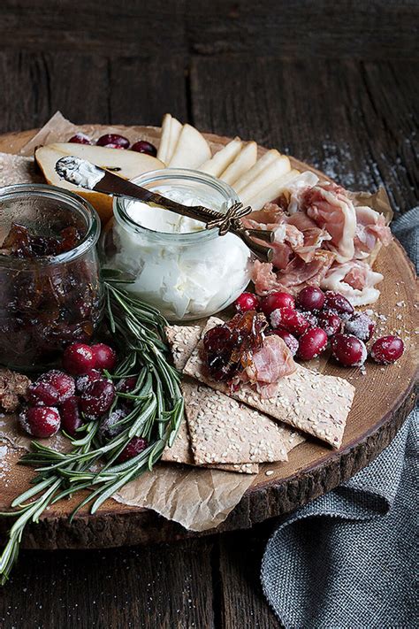 Cranberry Themed Charcuterie Platter - Seasons and Suppers