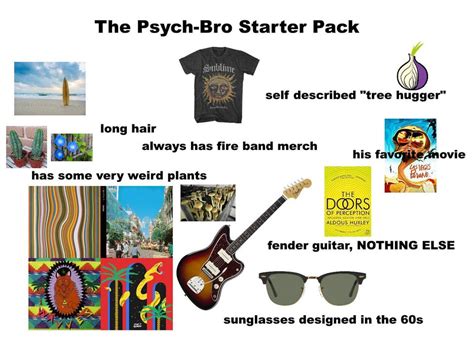 The Psych Bro Starterpack Starterpacks