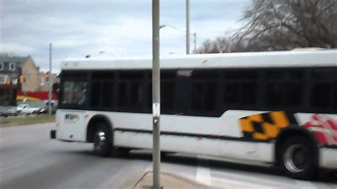 Mta Maryland Bus Fanning At Mondawmin M Station Youtube