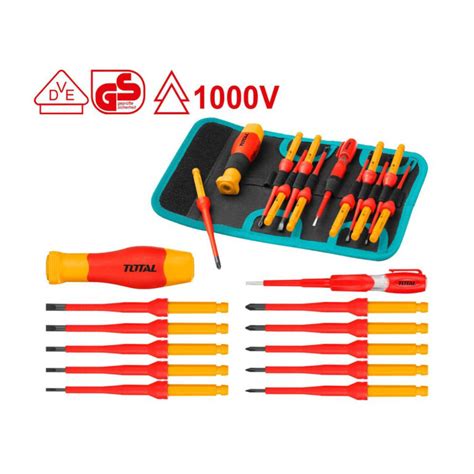 Insulated Screwdriver Set 12pc Thkisd1201 Circle R Products