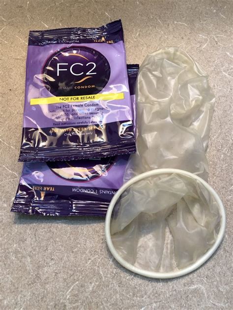 Used Female Condom Scented Pansy
