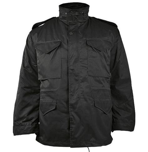 Us Style Black M65 Field Jacket With Liner Black Apparel Jackets