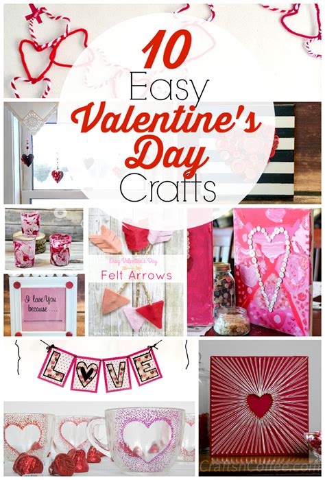 10 Easy Valentine’s Day Crafts for Adults