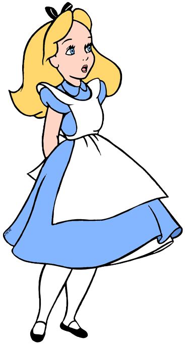 Alice In Wonderland Dress Cartoon