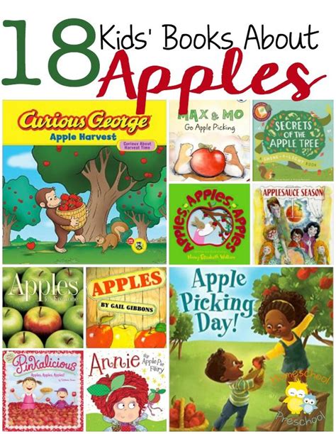 The Best Preschool Apple Books For Fall Apple Preschool Apple Books
