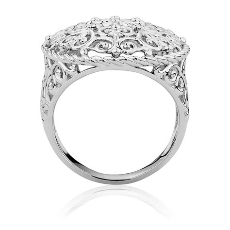 Available online & in store at lovisa. Filigree Ring in Sterling Silver