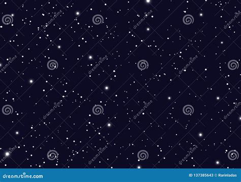Space With Stars Universe Space Infinity And Starlight Background