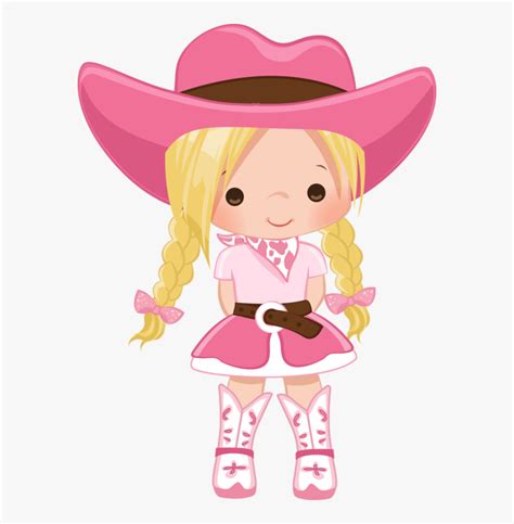 Pin By Marina Cute Cowgirl Clipart Hd Png Download Kindpng
