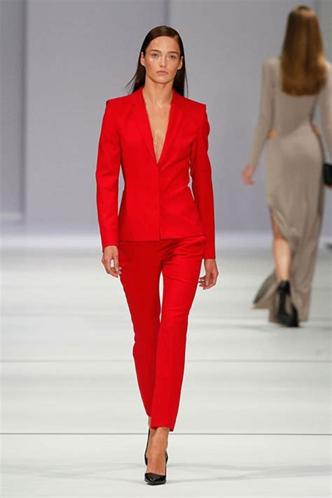 Red Pant Suit Woman Suit Fashion Suits For Women Fashion