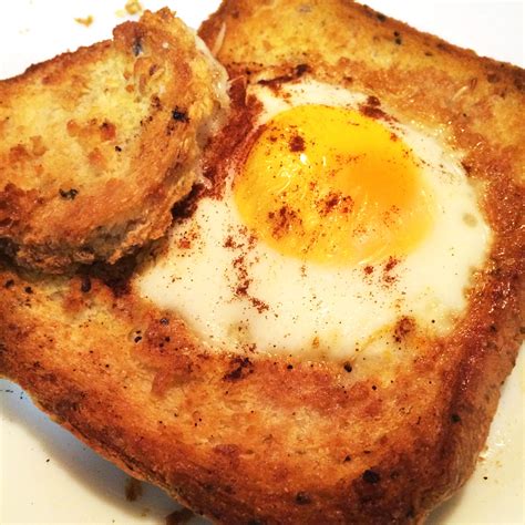 Bachelors Egg In Toast — Air Fried Foods Recipes Air Fried Food Recipes Food