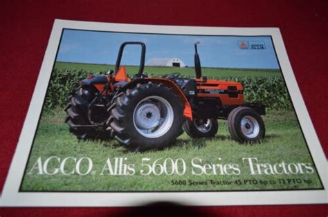 Agco Allis Chalmers 5650 5660 5670 5680 Tractor Dealers Brochure Dcpa