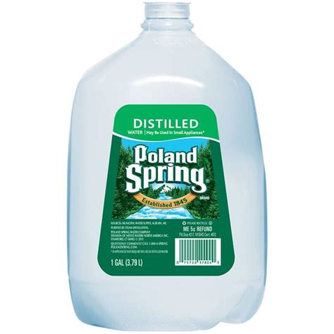 Poland Spring Distilled Water 1 Gal Delivery Or Pickup Near Me