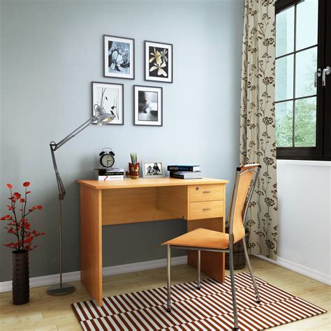Hometown Simply Engineered Wood Study Table Price In India Buy