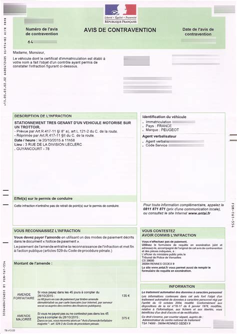 La contestation de mon pv pour stationnement cas n°place handicapée a été rejetée pour la deuxième fois. R 417-11 Stationnement très gênant ... sur un trottoir ...