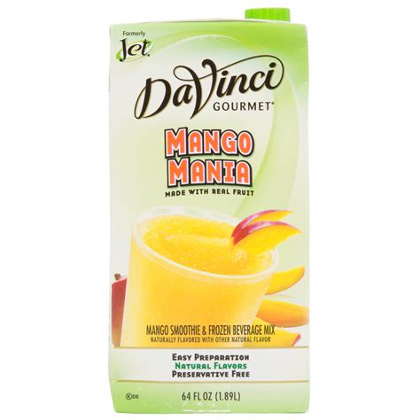 Davinci Gourmet 64 Fl Oz Mango Mania Real Fruit Smoothie Mix