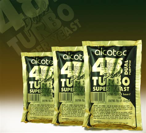 Turbo Yeast Alcotec 48 Bar N Brew
