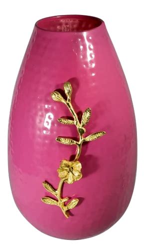 Safina Handicrafts Colored Brass Flower Vase At Rs 800 In Moradabad Id 2850139994948