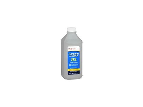 Walgreens Isopropyl Alcohol First Aid Antiseptic 16 Oz