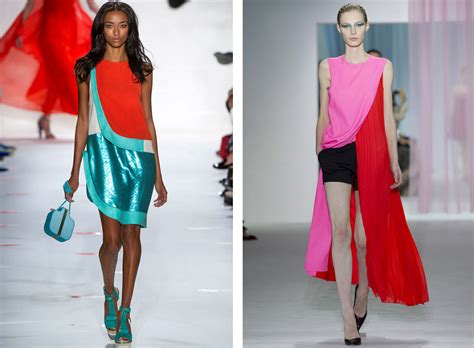 Thursday Trend Color Block Dresses Sparkles And Shoes