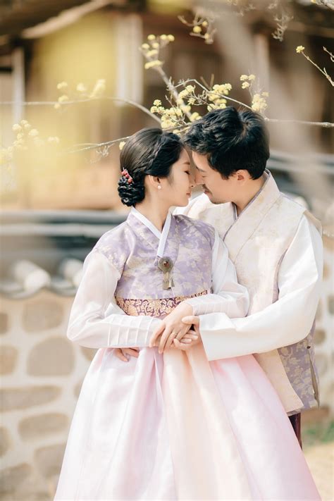 Korea Hanbok Pre Wedding Photoshoot At Dream Forest Jungyeol