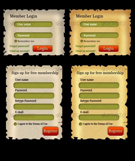 100 Excellent Examples Of Well Designed Login Forms