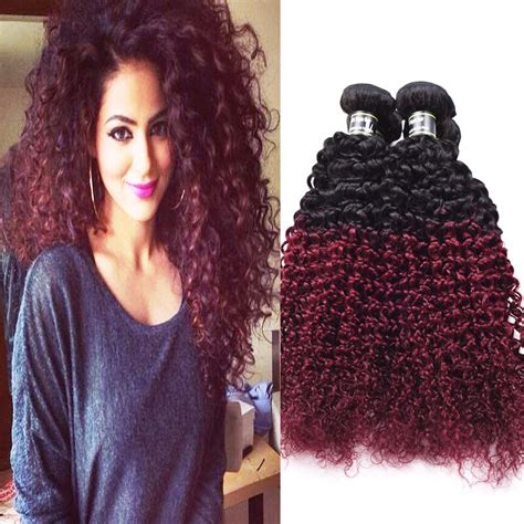 Compare Prices On Curly Burgundy Hair Weaves Online Shoppingbuy Low
