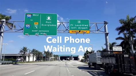 Cell Phone Parking Area Hollywood Int Airport Youtube
