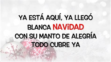 Blanca Navidad Lucía Gil Ismael Youtube