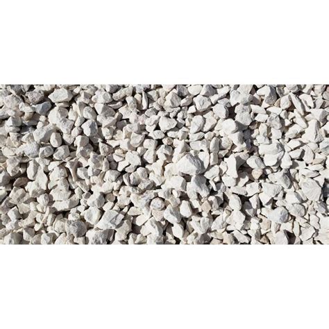 04 Cu Ft White Decorative Rock In The Landscaping Rock Department At