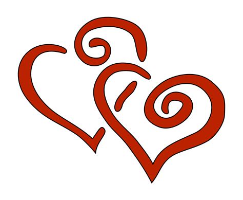 2 Hearts Clipart Best