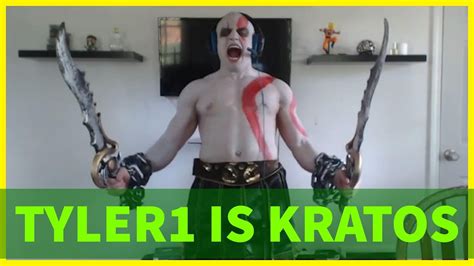 Tyler Kratos Cosplay Unreformed God Of War Funny Moments League Of Legends Youtube
