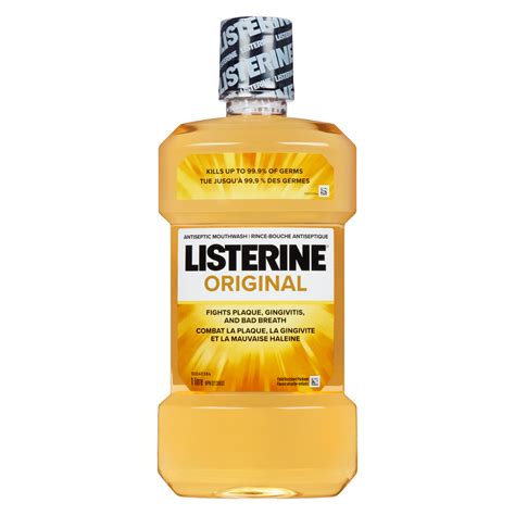 Listerine Original Antiseptic Mouthwash 1 L Weshineca Health