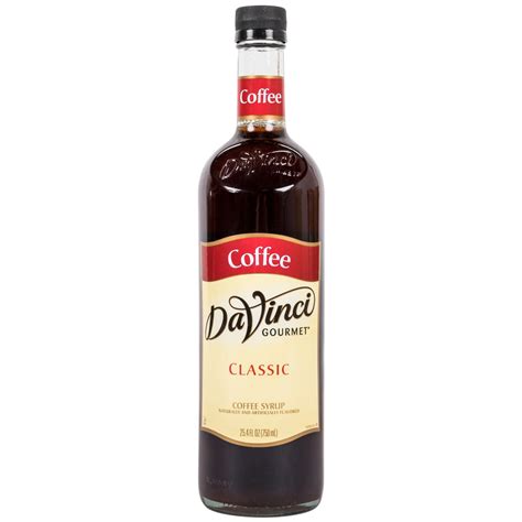 Davinci Gourmet 750 Ml Coffee Classic Coffee Flavoring Syrup