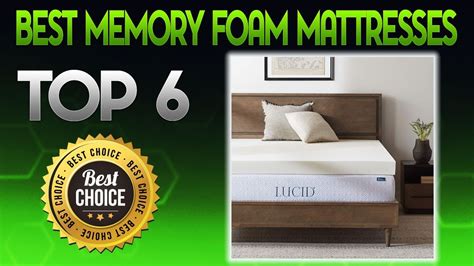 best memory foam mattresses 2020 memory foam mattress review youtube