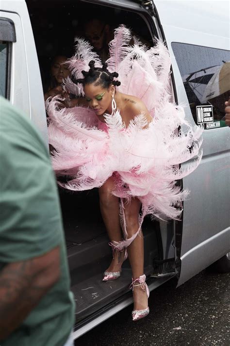 Rihanna Dazzles In A Pink Costume At Annual Crop Over Festival In Barbados 0508194