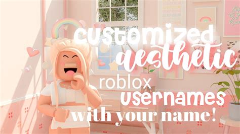 Aesthetic Roblox Usernames With Your Name Stxilia Youtube