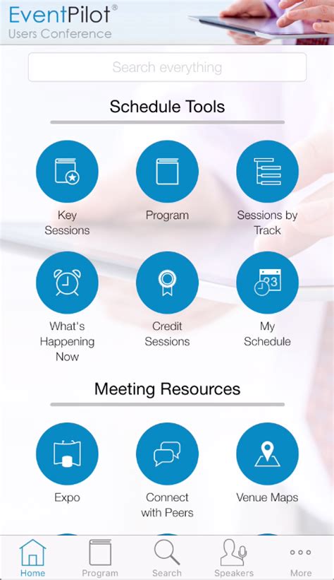 Easy way to make friends. Best example of a custom home screen in medical and ...